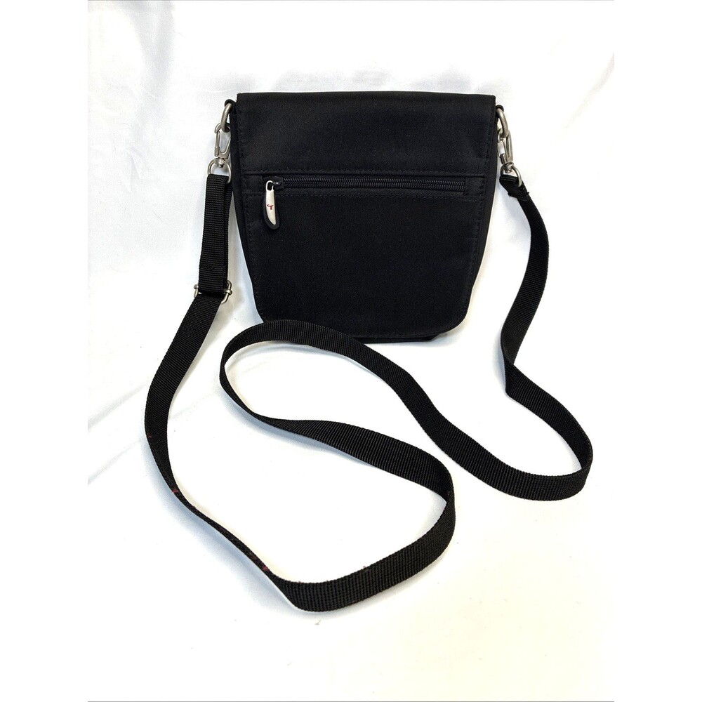 Travelon Classic Crossbody Convertible Belt Bag Black RFID Organizer Anti-Theft